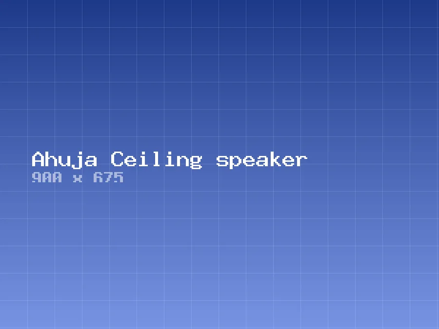 Ahuja Ceiling speaker