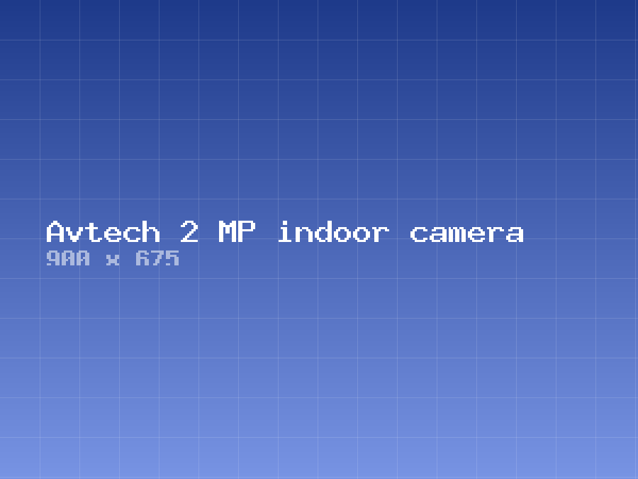 Avtech 2 MP indoor camera