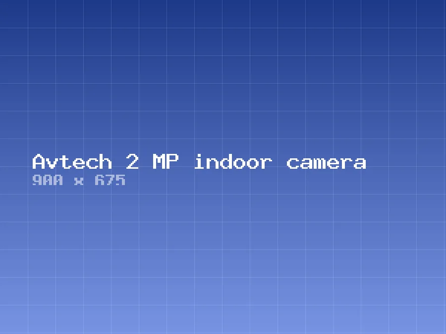 Avtech 2 MP indoor camera