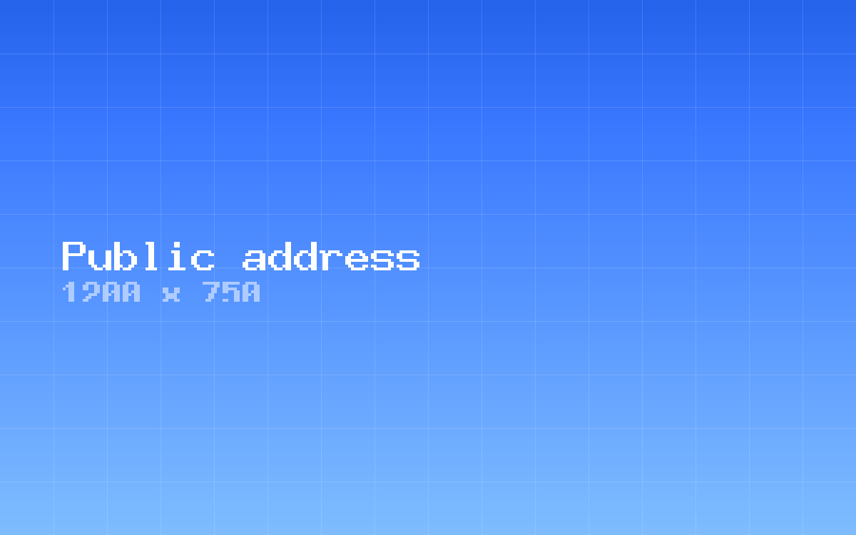 Public address