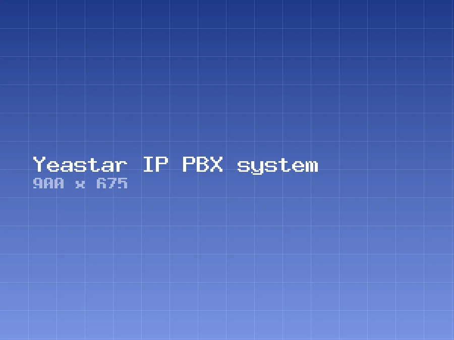 Yeastar IP PBX system