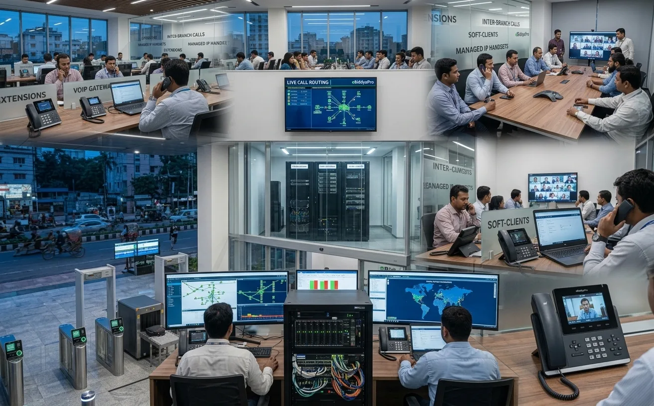 PABX and IP telephony